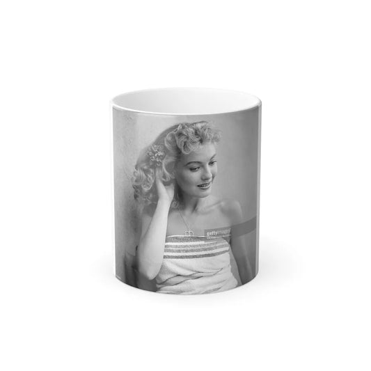 Lori Nelson #190 (Vintage Female Icons) Color Changing Mug 11oz-11oz-Go Mug Yourself