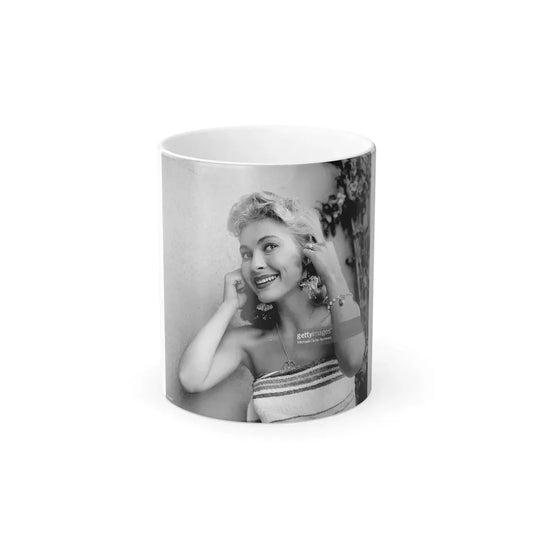 Lori Nelson #193 (Vintage Female Icon) Color Changing Mug 11oz 11oz - Go Mug Yourself