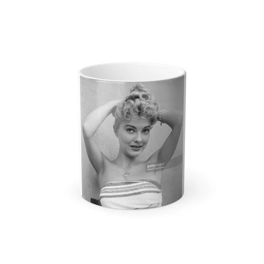 Lori Nelson #194 (Vintage Female Icons) Color Changing Mug 11oz-11oz-Go Mug Yourself