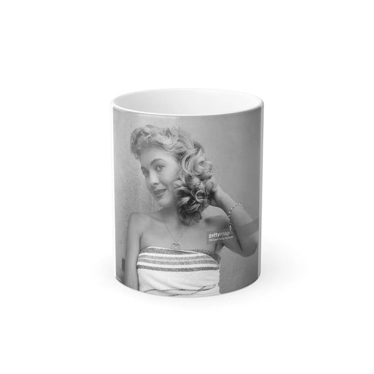 Lori Nelson #195 (Vintage Female Icons) Color Changing Mug 11oz-11oz-Go Mug Yourself