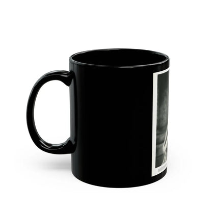 Lori Nelson #197 (Vintage Female Icon) Black Coffee Mug-Go Mug Yourself