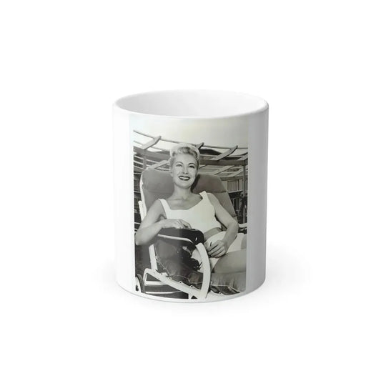 Lori Nelson #198 (Vintage Female Icon) Color Changing Mug 11oz 11oz - Go Mug Yourself