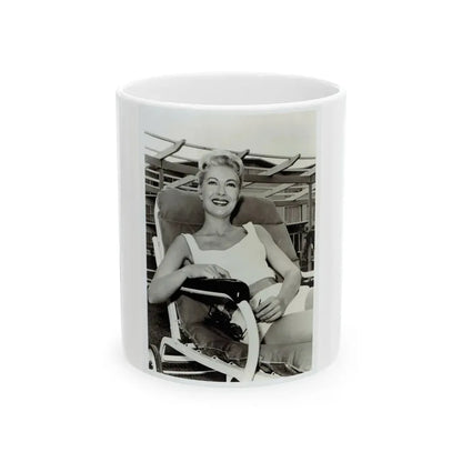 Lori Nelson #198 (Vintage Female Icon) White Coffee Mug 11oz - Go Mug Yourself