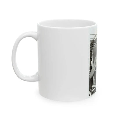 Lori Nelson #198 (Vintage Female Icon) White Coffee Mug - Go Mug Yourself