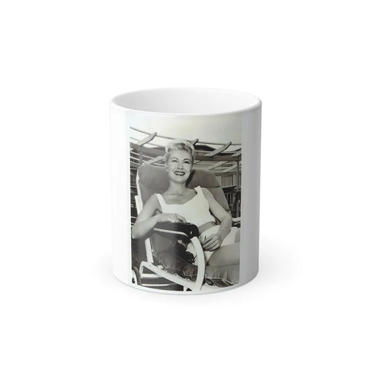 Lori Nelson #198 (Vintage Female Icons) Color Changing Mug 11oz-11oz-Go Mug Yourself