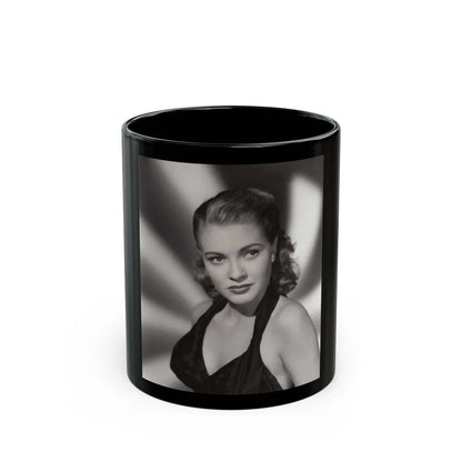 Lori Nelson #199 (Vintage Female Icon) Black Coffee Mug-11oz-Go Mug Yourself