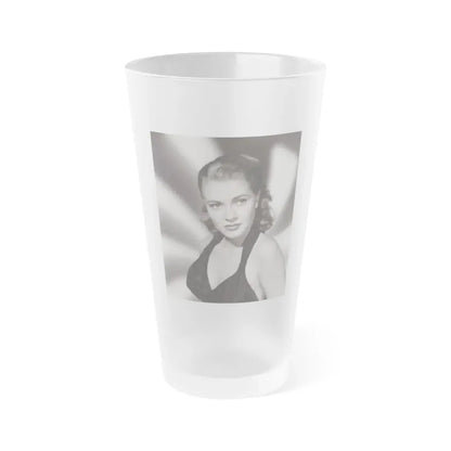 Lori Nelson #199 (Vintage Female Icon) Frosted Pint Glass 16oz 16oz Frosted - Go Mug Yourself