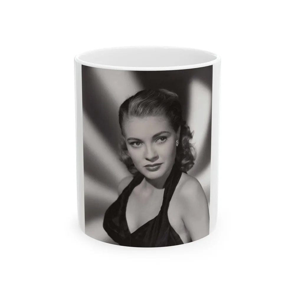 Lori Nelson #199 (Vintage Female Icon) White Coffee Mug-11oz-Go Mug Yourself