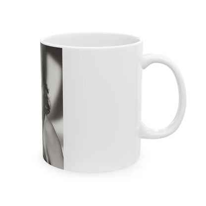 Lori Nelson #199 (Vintage Female Icon) White Coffee Mug-Go Mug Yourself