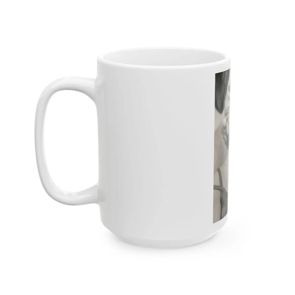 Lori Nelson #201 (Vintage Female Icon) White Coffee Mug-Go Mug Yourself