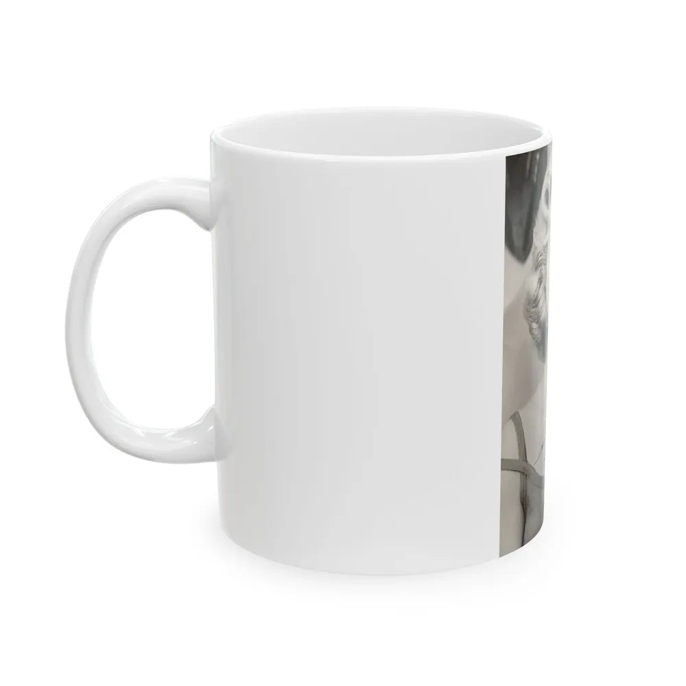 Lori Nelson #201 (Vintage Female Icon) White Coffee Mug-Go Mug Yourself