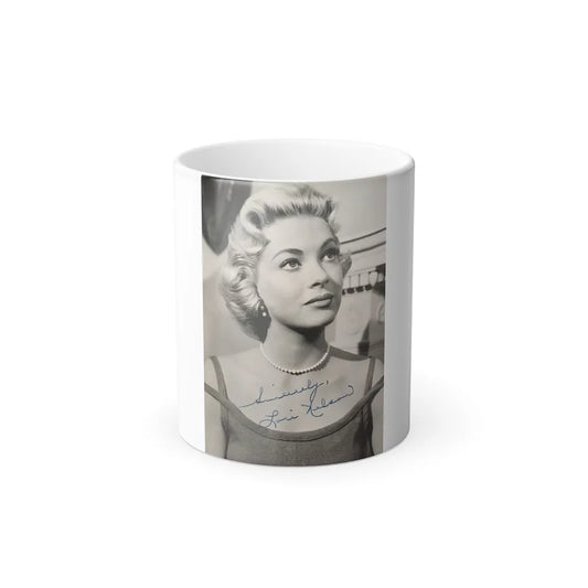 Lori Nelson #201 (Vintage Female Icons) Color Changing Mug 11oz-11oz-Go Mug Yourself
