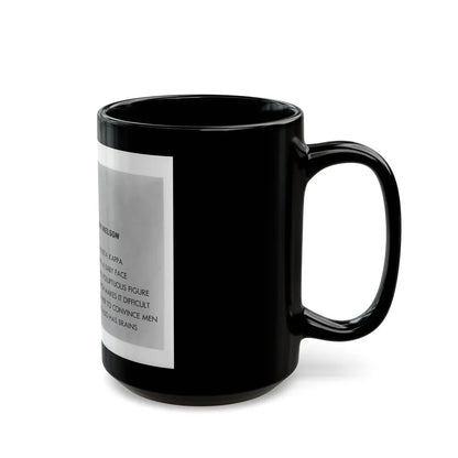 Lori Nelson #202 (Vintage Female Icon) Black Coffee Mug-Go Mug Yourself