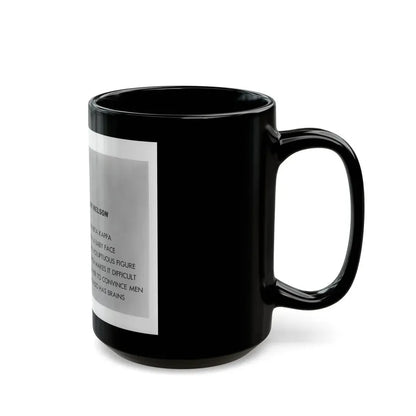 Lori Nelson #202 (Vintage Female Icon) Black Coffee Mug - Go Mug Yourself