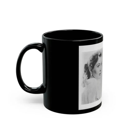 Lori Nelson #202 (Vintage Female Icon) Black Coffee Mug - Go Mug Yourself