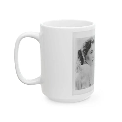 Lori Nelson #202 (Vintage Female Icon) White Coffee Mug - Go Mug Yourself