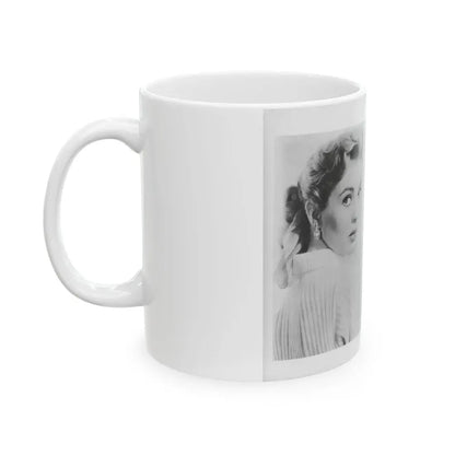 Lori Nelson #202 (Vintage Female Icon) White Coffee Mug - Go Mug Yourself