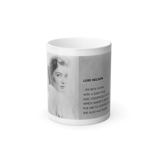 Lori Nelson #202 (Vintage Female Icons) Color Changing Mug 11oz-11oz-Go Mug Yourself