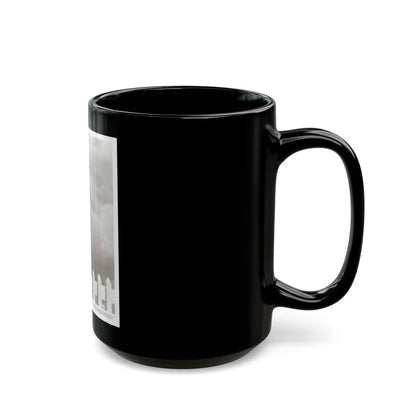 Lori Nelson #204 (Vintage Female Icon) Black Coffee Mug-Go Mug Yourself