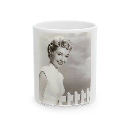 Lori Nelson #204 (Vintage Female Icon) White Coffee Mug-11oz-Go Mug Yourself