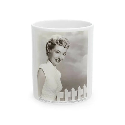 Lori Nelson #204 (Vintage Female Icon) White Coffee Mug 11oz - Go Mug Yourself