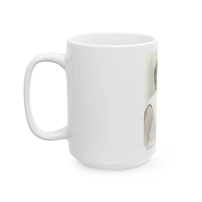 Lori Nelson #204 (Vintage Female Icon) White Coffee Mug-Go Mug Yourself