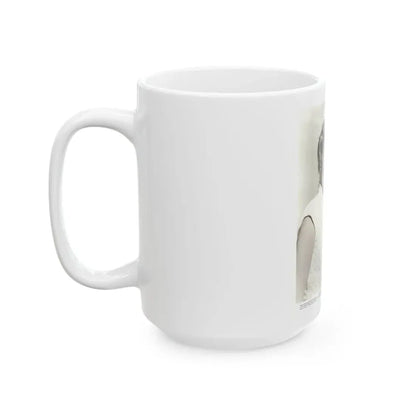 Lori Nelson #204 (Vintage Female Icon) White Coffee Mug - Go Mug Yourself
