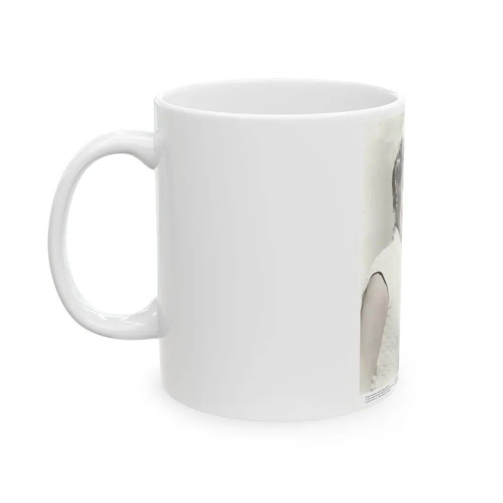 Lori Nelson #204 (Vintage Female Icon) White Coffee Mug-Go Mug Yourself