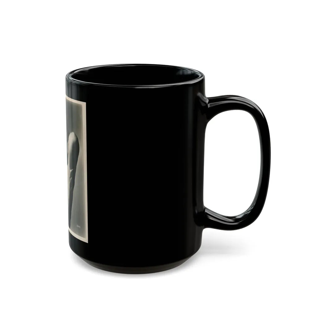 Lori Nelson #205 (Vintage Female Icon) Black Coffee Mug-Go Mug Yourself