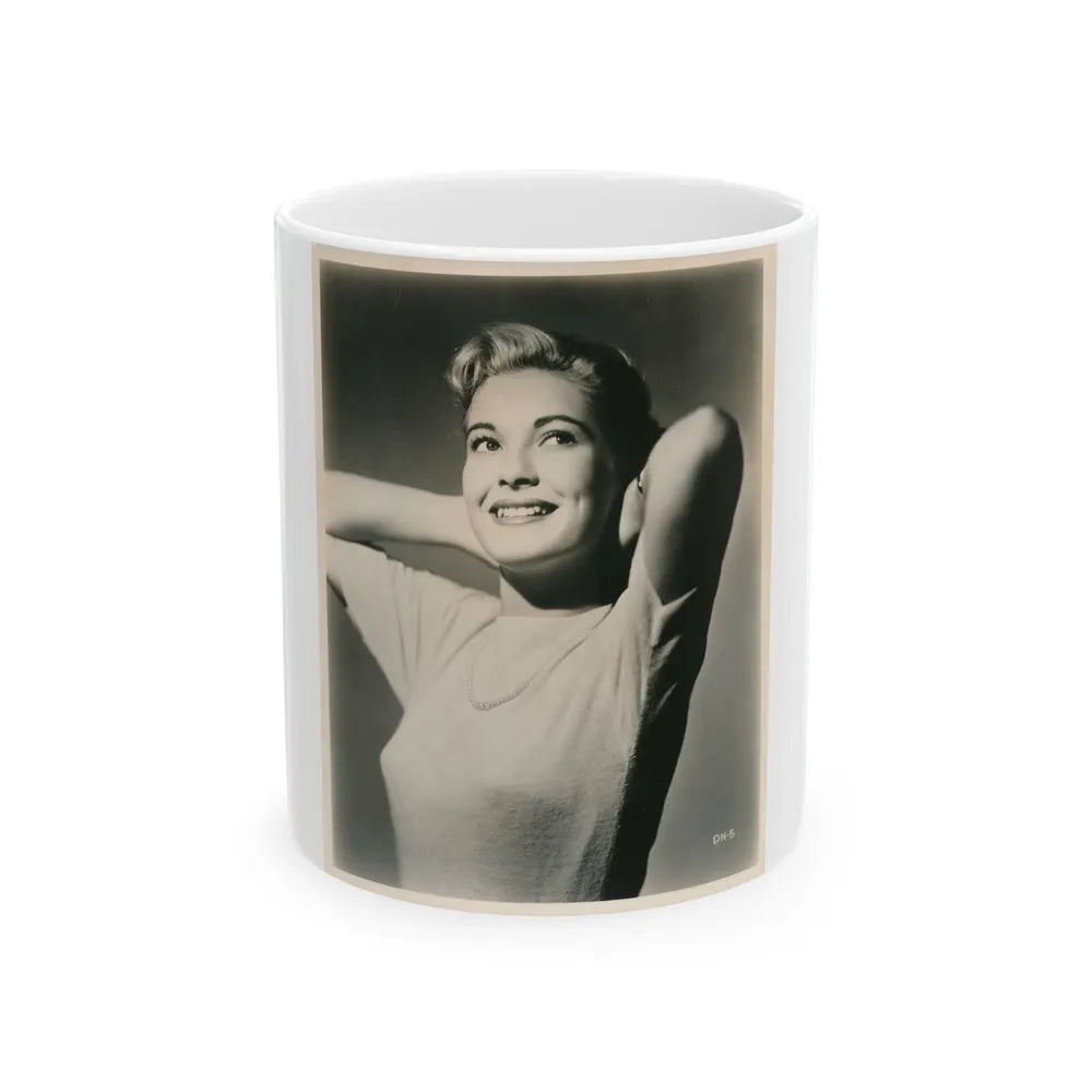 Lori Nelson #205 (Vintage Female Icon) White Coffee Mug-11oz-Go Mug Yourself