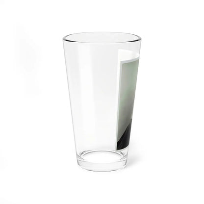 Lori Nelson #207 - B&W Glamour Dress Photo (Vintage Female Icon) Pint Glass 16oz - Go Mug Yourself