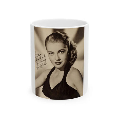Lori Nelson #208 (Vintage Female Icon) White Coffee Mug-11oz-Go Mug Yourself