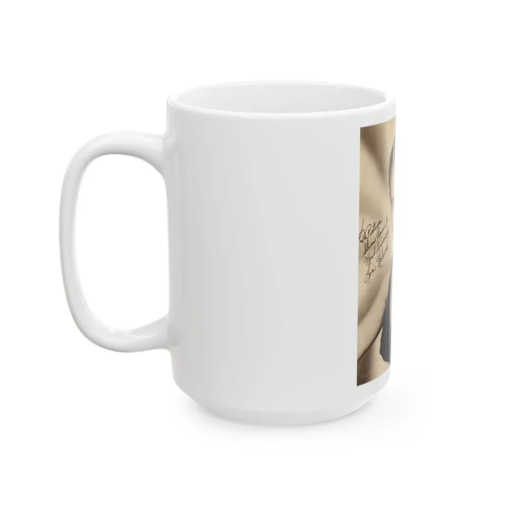Lori Nelson #208 (Vintage Female Icon) White Coffee Mug-Go Mug Yourself