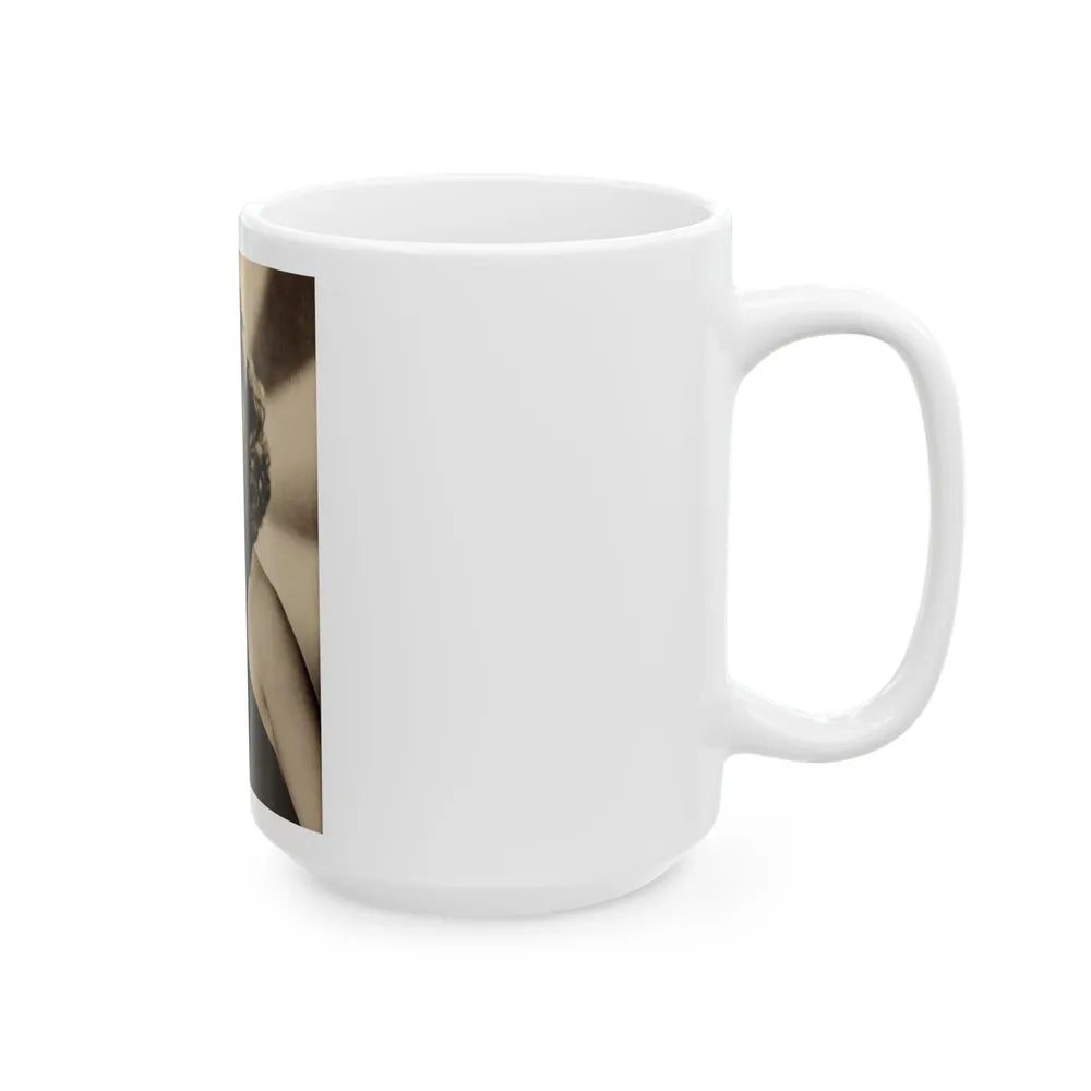 Lori Nelson #208 (Vintage Female Icon) White Coffee Mug-Go Mug Yourself