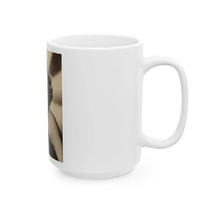 Lori Nelson #208 (Vintage Female Icon) White Coffee Mug-Go Mug Yourself