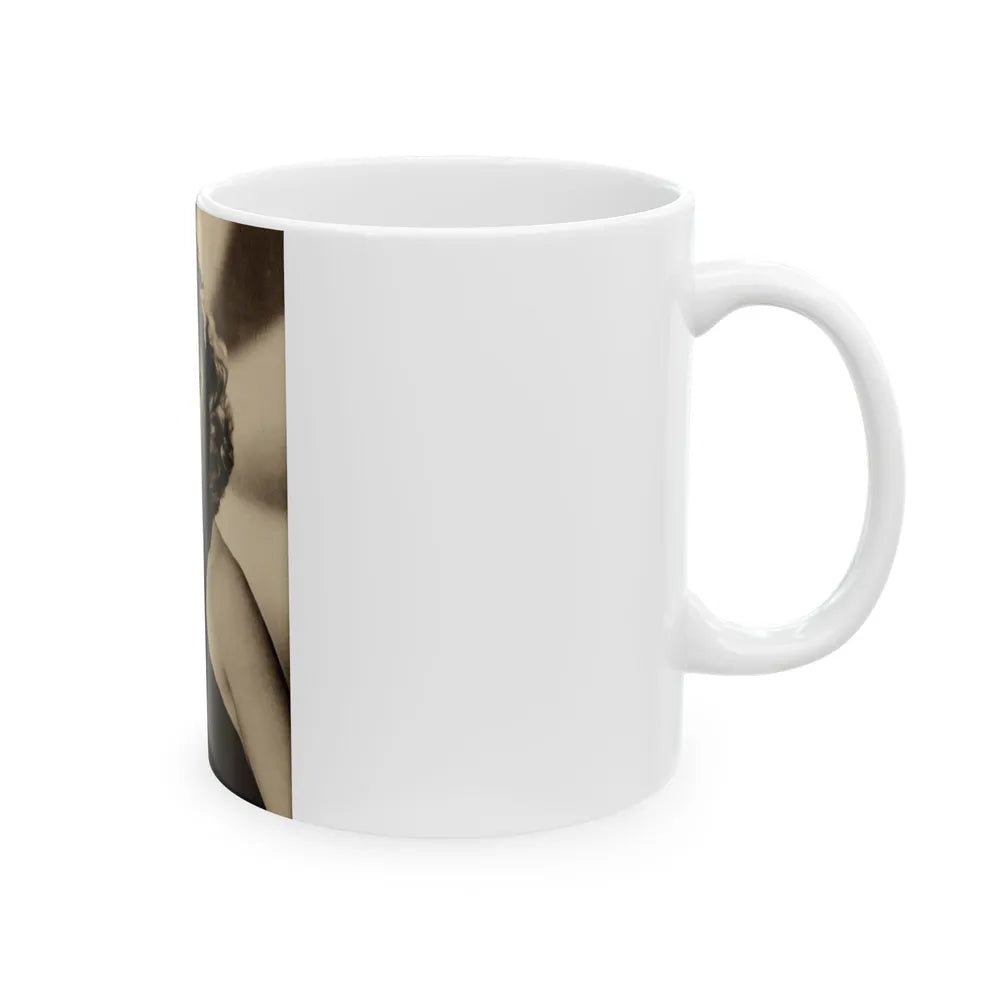 Lori Nelson #208 (Vintage Female Icon) White Coffee Mug-Go Mug Yourself