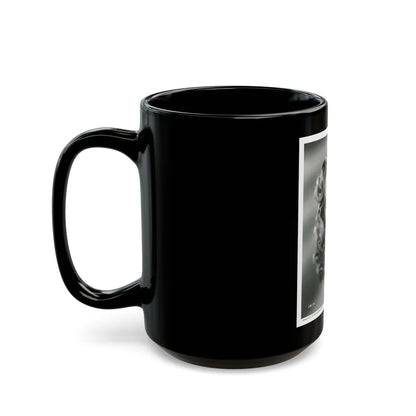 Lori Nelson #209 (Vintage Female Icon) Black Coffee Mug-Go Mug Yourself