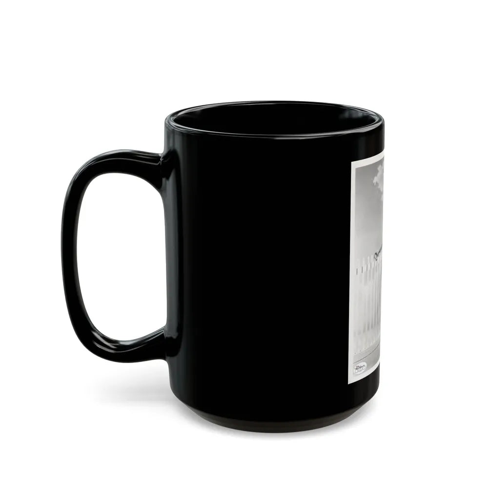 Lori Nelson #214 (Vintage Female Icon) Black Coffee Mug-Go Mug Yourself