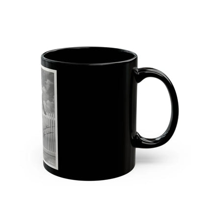 Lori Nelson #214 (Vintage Female Icon) Black Coffee Mug-Go Mug Yourself