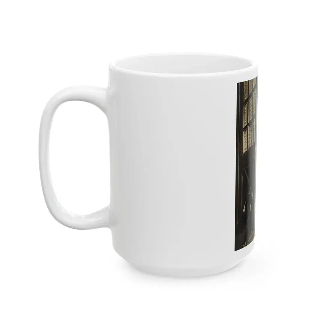 Lori Nelson #218 - Vintage B&W 8x10.5 Photo from Movie Life Magazine Page circa 1950's (Vintage Female Icon) White Coffee Mug - Go Mug Yourself