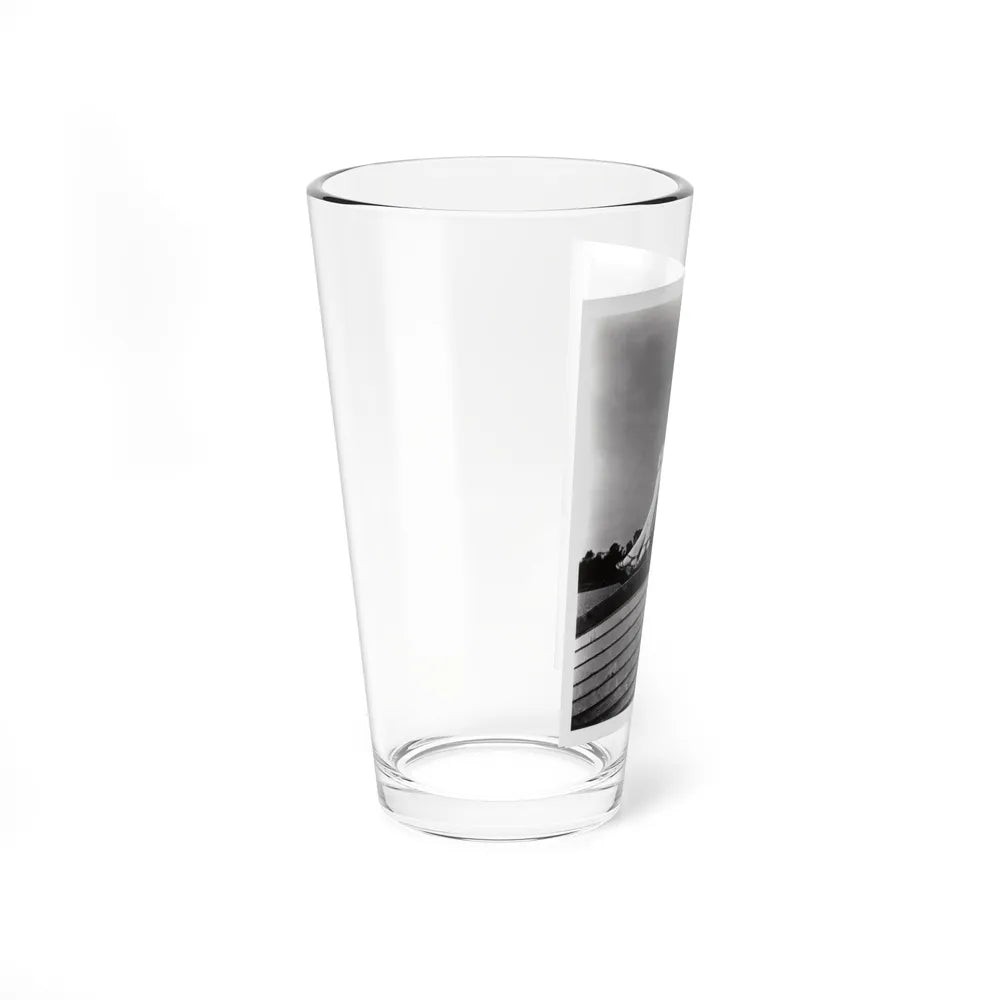 Lori Nelson #231 - Irving Klaw Negative Struck 8x10 1950's 1 Piece Swimsuit Pin-Up Cheesecake Photo (Vintage Female Icon) Pint Glass 16oz - Go Mug Yourself