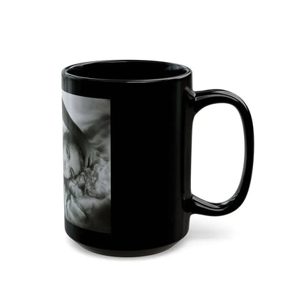 Lori Nelson #232 (Vintage Female Icon) Black Coffee Mug - Go Mug Yourself