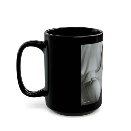 Lori Nelson #232 (Vintage Female Icon) Black Coffee Mug - Go Mug Yourself