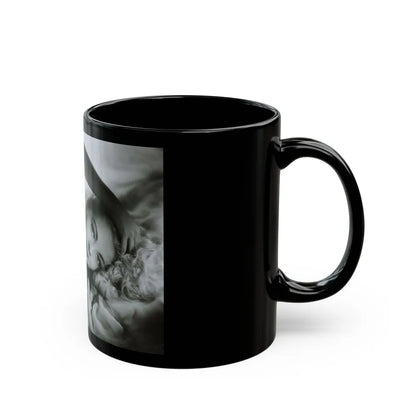 Lori Nelson #232 (Vintage Female Icon) Black Coffee Mug-Go Mug Yourself