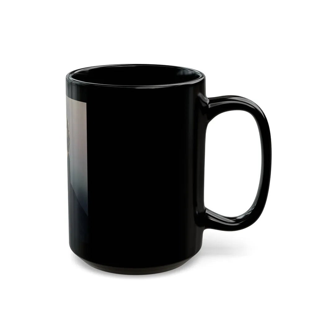Lori Nelson #233 (Vintage Female Icon) Black Coffee Mug-Go Mug Yourself