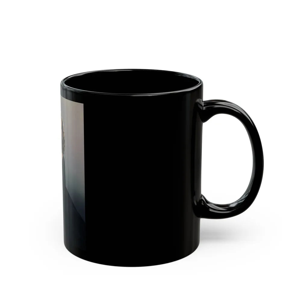 Lori Nelson #233 (Vintage Female Icon) Black Coffee Mug-Go Mug Yourself