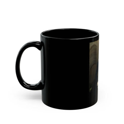 Lori Nelson #233 (Vintage Female Icon) Black Coffee Mug-Go Mug Yourself