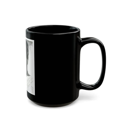 Lori Nelson #234 (Vintage Female Icon) Black Coffee Mug-Go Mug Yourself