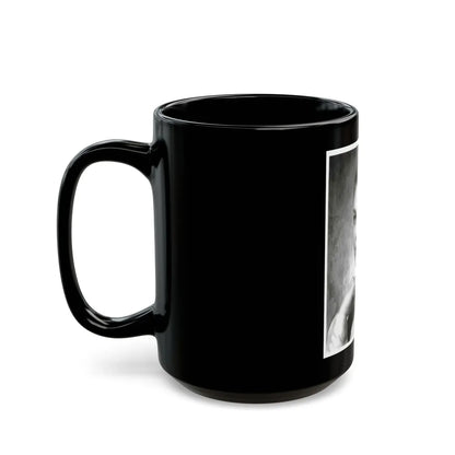 Lori Nelson #234 (Vintage Female Icon) Black Coffee Mug-Go Mug Yourself