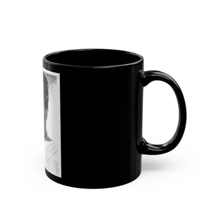 Lori Nelson #234 (Vintage Female Icon) Black Coffee Mug - Go Mug Yourself